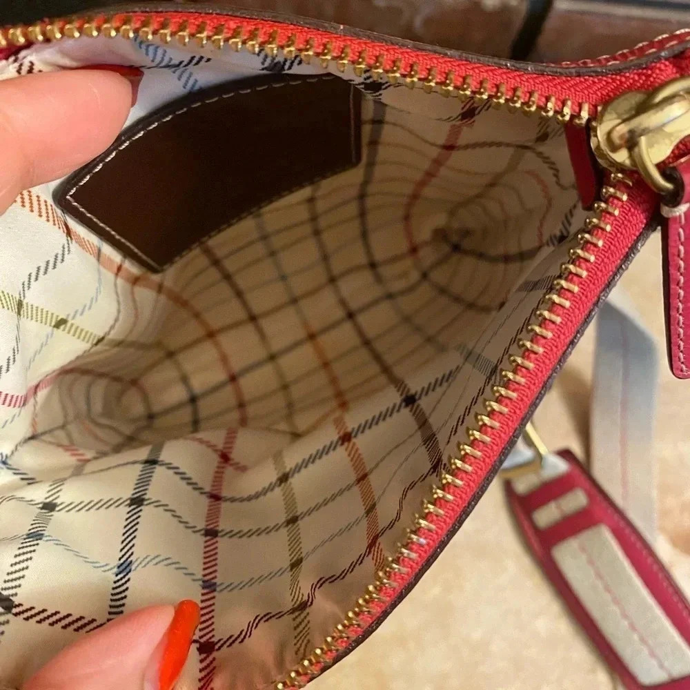 Coach Signature Heritage Stripe Crossbody Bag - Picture 11 of 12